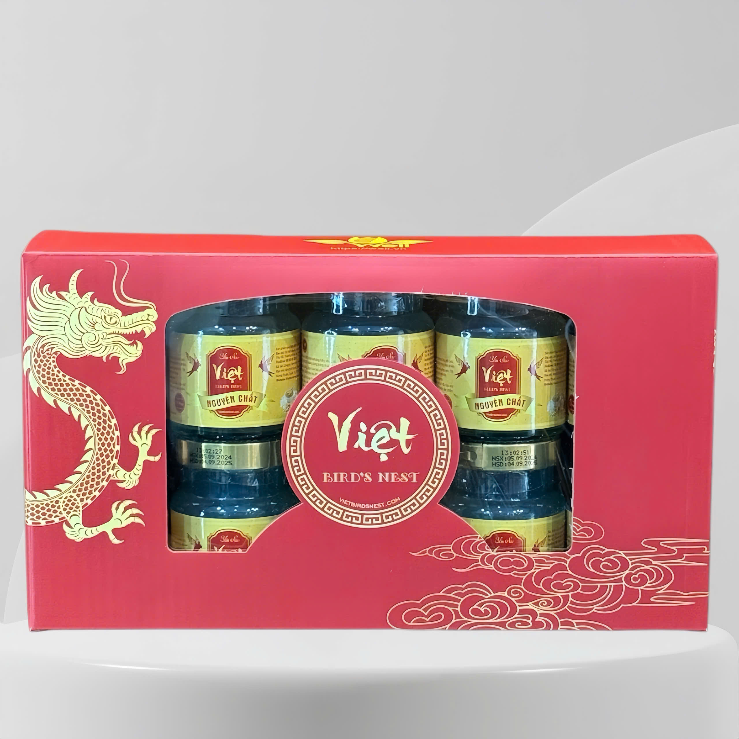 Hộp 10 hũ Yến chưng nguyên chất Việt Bird's Nest