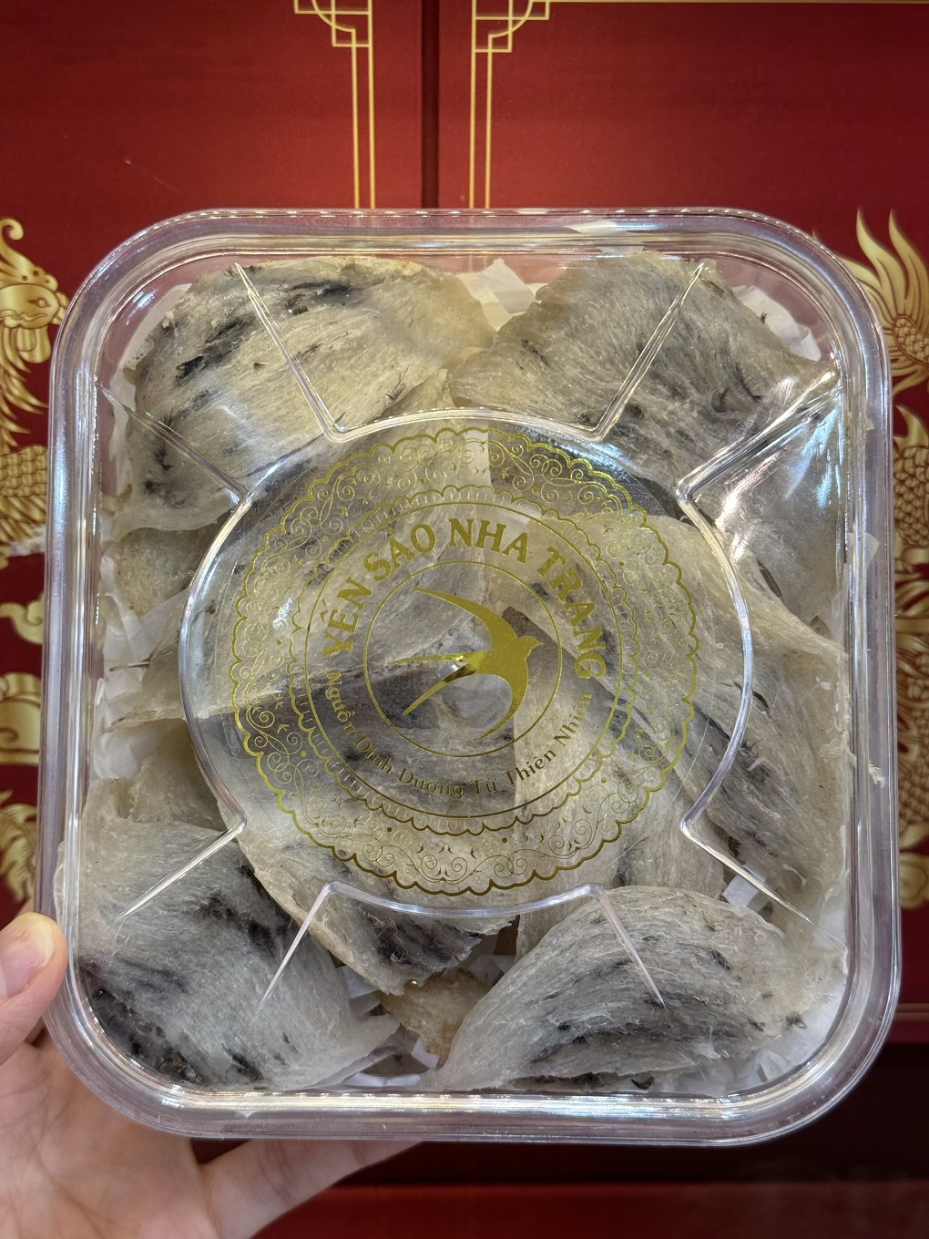 Tổ yến thô Nha Trang tổ góc – 100g 